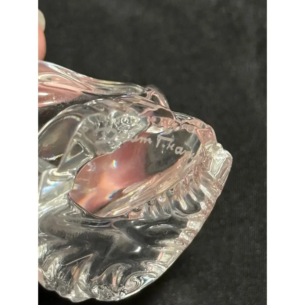 Dawn France Signed Glass Swan Sculpture - 4